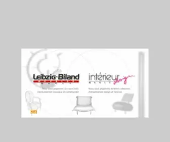 Leibzig-Biland.ch(Leibzig-Biland & Intérieur Design) Screenshot