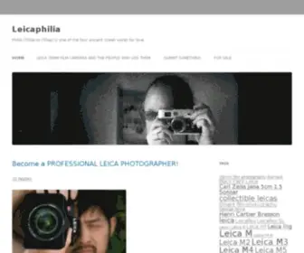 Leicaphilia.com(Philia () Screenshot