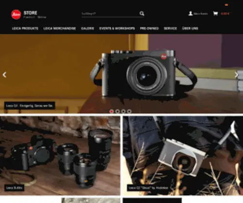 Leicastore-Frankfurt.de(Leica Kameras) Screenshot