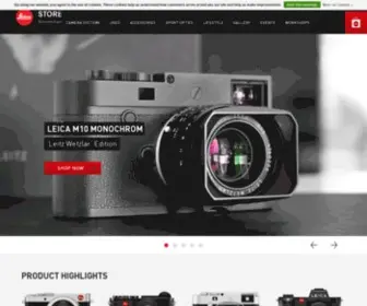 LeicaStoreamsterdam.nl(Leica Store Amsterdam) Screenshot