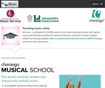 Leicestershireschoolsmusic.co.uk(Digital resources for music teachers) Screenshot