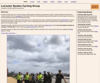 Leicesterspokes.org.uk(Leicester Spokes) Screenshot