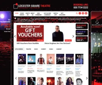 Leicestersquaretheatre.com(Leicester Square Theatre) Screenshot