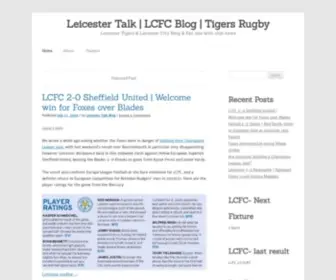 Leicestertalk.net(LCFC Blog) Screenshot