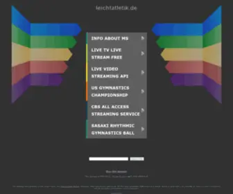 Leichtatletik.de(leichtatletik) Screenshot