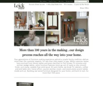 Leickhome.com(Leick Home) Screenshot