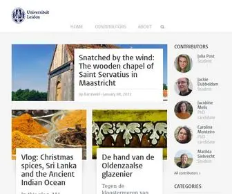 Leidenarchaeologyblog.nl(Leiden Archaeology Blog) Screenshot