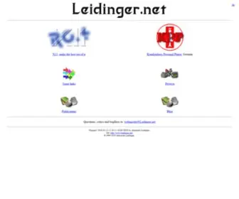 Leidinger.net(Musings of Alexander Leidinger) Screenshot