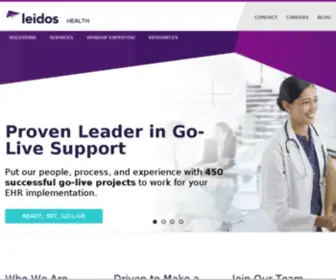 Leidoshealth.com(Leidos Health) Screenshot