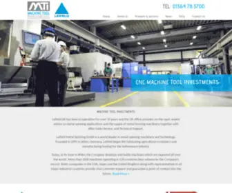 Leifeld.co.uk(Machine Tool Investment) Screenshot