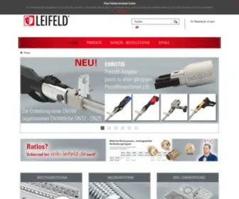 Leifeld.de(Heinrich Leifeld GmbH) Screenshot