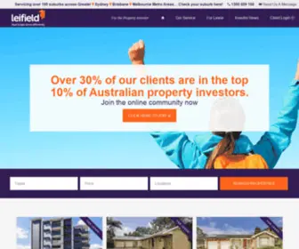 Leifield.com.au(Real Estate done differently) Screenshot