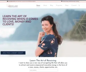 Leighalake.com(Relationship & Business Coaching for Women) Screenshot
