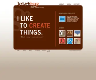 Leighbaydesign.com(Leigh Bay Design) Screenshot