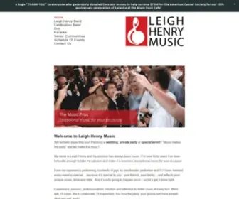 Leighhenrymusic.com(Leighhenrymusic) Screenshot