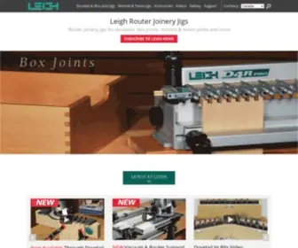 LeighJigs.com(Leigh Industries) Screenshot