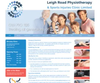 Leighroadphysioboothstownworsley.co.uk(WordPress) Screenshot