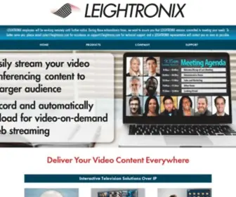 Leightronix.com(Leightronix) Screenshot
