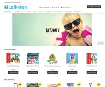 Leikkien.fi(Opettavainen lelukauppa) Screenshot