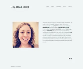 Leilacohanmiccio.com(Leila Cohan) Screenshot