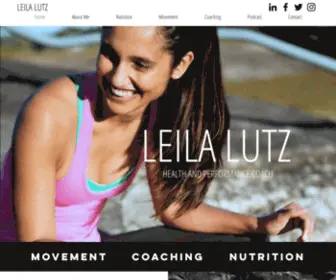 Leilalutz.com(Leila Lutz) Screenshot