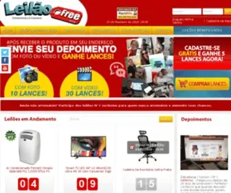 Leilaofree.com.br(Leilão Free) Screenshot