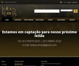 Leilaoromas.com.br(IIS Windows Server) Screenshot