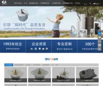 Leili-Motor.com(雷利电机网) Screenshot