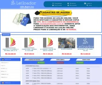 Leiloador.com.br(Leilões) Screenshot