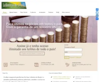 Leiloeirosdobrasil.com.br(Leiloeiros do Brasil) Screenshot