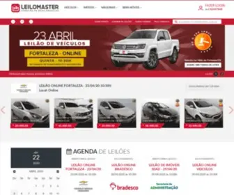 Leilomaster.com.br(Agora) Screenshot
