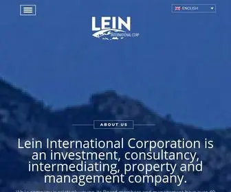 Lein-Monaco.com(Lein International) Screenshot