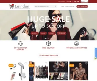 Leinden.com(Unique shopping dreams come true) Screenshot