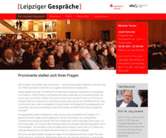 Leipziger-Gespraeche.de(Leipziger Gespraeche) Screenshot