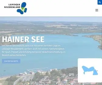 Leipziger-Neuseenland.org(Leipziger Neuseenland) Screenshot