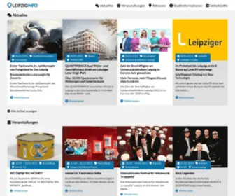 Leipziginfo.de(Unterkünfte) Screenshot