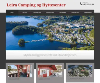 Leiracamp.no(Overnatting hele året) Screenshot