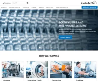 Leistritzcorp.com(Leistritz Advanced Technologies Corporation) Screenshot