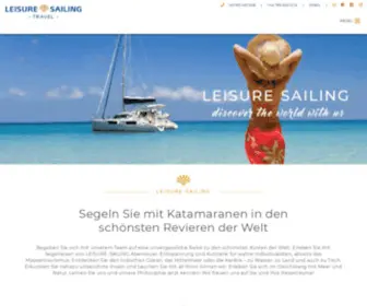 Leisure-Sailing.travel(Discover the world with us) Screenshot