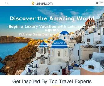 Leisure.com(Leisure & Luxury Travel) Screenshot
