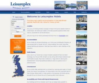 Leisureplex.co.uk(Leisureplex Hotels) Screenshot