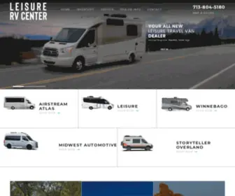 LeisurervCenter.com(Leisure RV Center) Screenshot