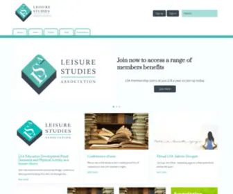 Leisurestudies.org(Leisure Studies Association) Screenshot