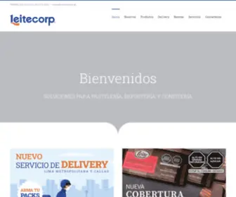 Leitecorp.com.pe(Leite) Screenshot