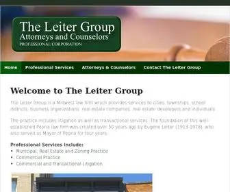 Leitergroup.com(The Leiter Group) Screenshot