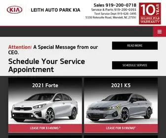 Leithautoparkkia.com(Leith Auto Park Kia) Screenshot