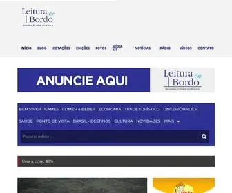 Leituradebordo.com.br(Leitura de Bordo) Screenshot