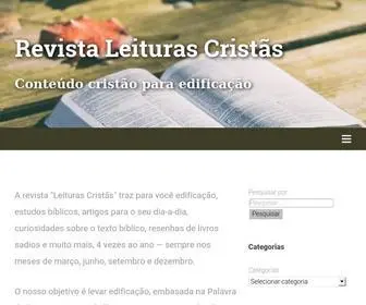 Leiturascristas.com.br(Revista Leituras Crist) Screenshot