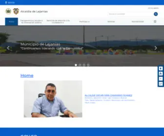 Lejanias-Meta.gov.co(Alcaldía) Screenshot