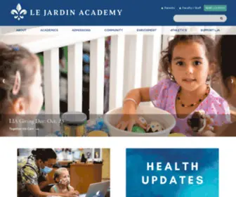 Lejardinacademy.org(Le Jardin Academy Private School in Hawaii) Screenshot